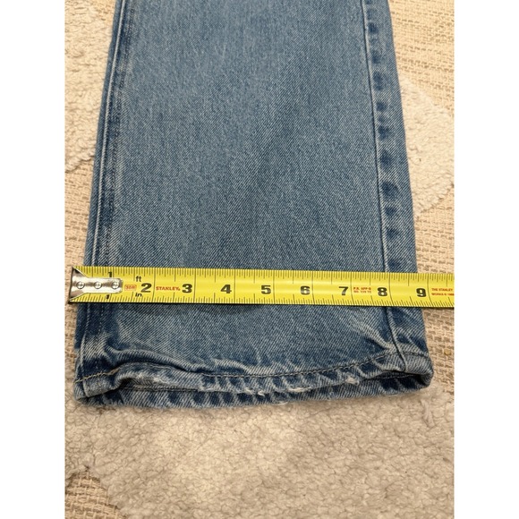 Universal Thread 90s Baggy Mid Rise Denim Blue Jeans Light Wash Women's Sz 00 - Picture 8 of 8